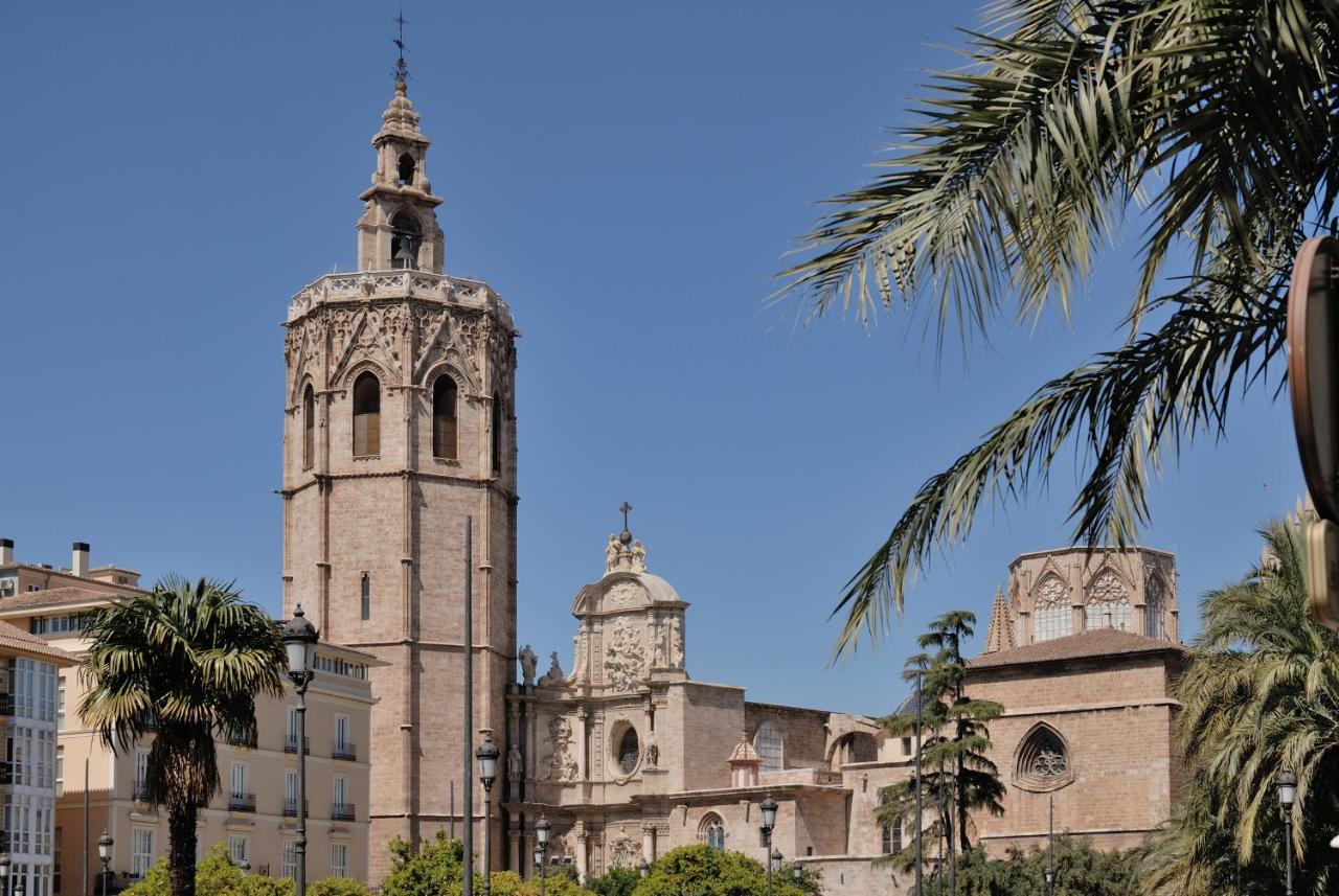 Ferienwohnung Travel Habitat Plaza De La Virgen Valencia Exterior foto