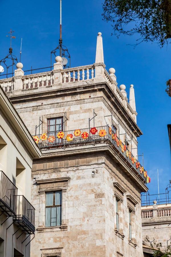 Ferienwohnung Travel Habitat Plaza De La Virgen Valencia Exterior foto